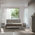 Modern Bedroom with 4 Elements in Modern Style Made in Italy - Lusinda