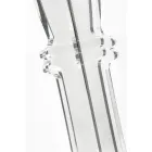 Transparent Plexiglass Candelabra with 3 Flames Made in Italy - Paolino Viadurini