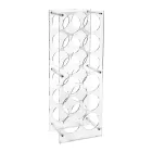 Transparent Plexiglass Bottle Holder Made in Italy - Whines Viadurini