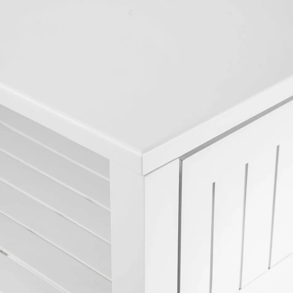 Outdoor Trolley in Painted Aluminum with Different Finishes - Hotel Viadurini