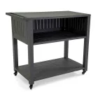 Outdoor Trolley in Painted Aluminum with Different Finishes - Hotel Viadurini