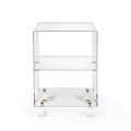 Object Cart with Plexiglass Wheels Made in Italy - Rudolf