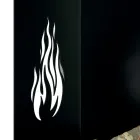 Wood trolley with drawer and wheels Made in Italy - Alpaca Viadurini