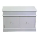 Indoor Chest Made of Wood with 2 Drawers - Meduse Viadurini