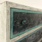 Artisan Chest of Drawers in Fir Wood with 3 Drawers Made in Italy - Monkey Viadurini