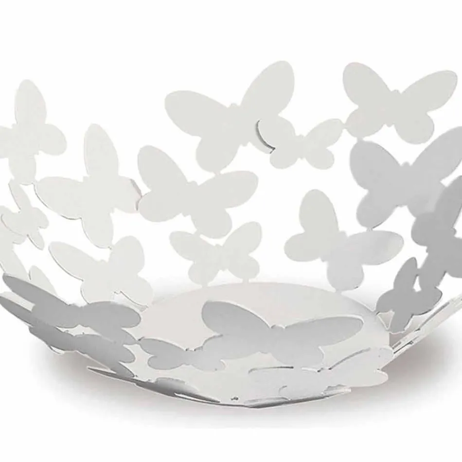 White, Beige or Ivory Iron Design Centerpiece Made in Italy - Leiden Viadurini