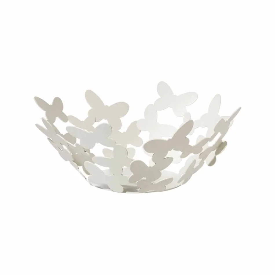 White, Beige or Ivory Iron Design Centerpiece Made in Italy - Leiden Viadurini