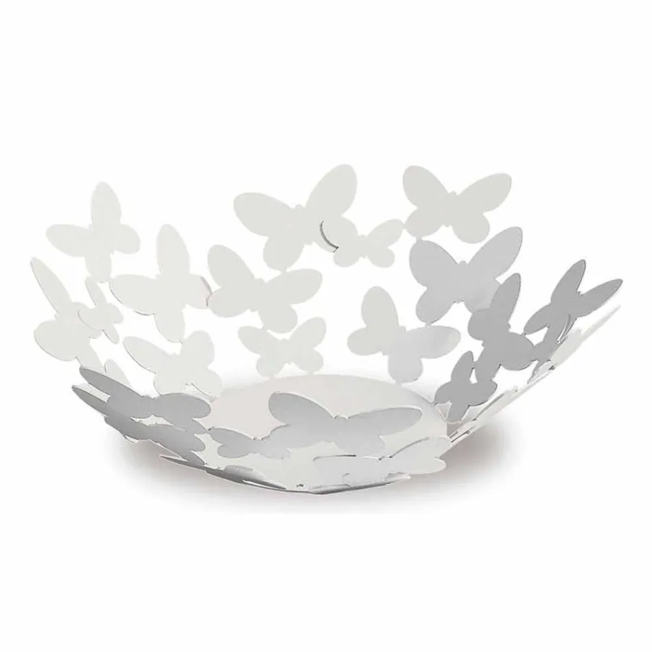 White, Beige or Ivory Iron Design Centerpiece Made in Italy - Leiden Viadurini