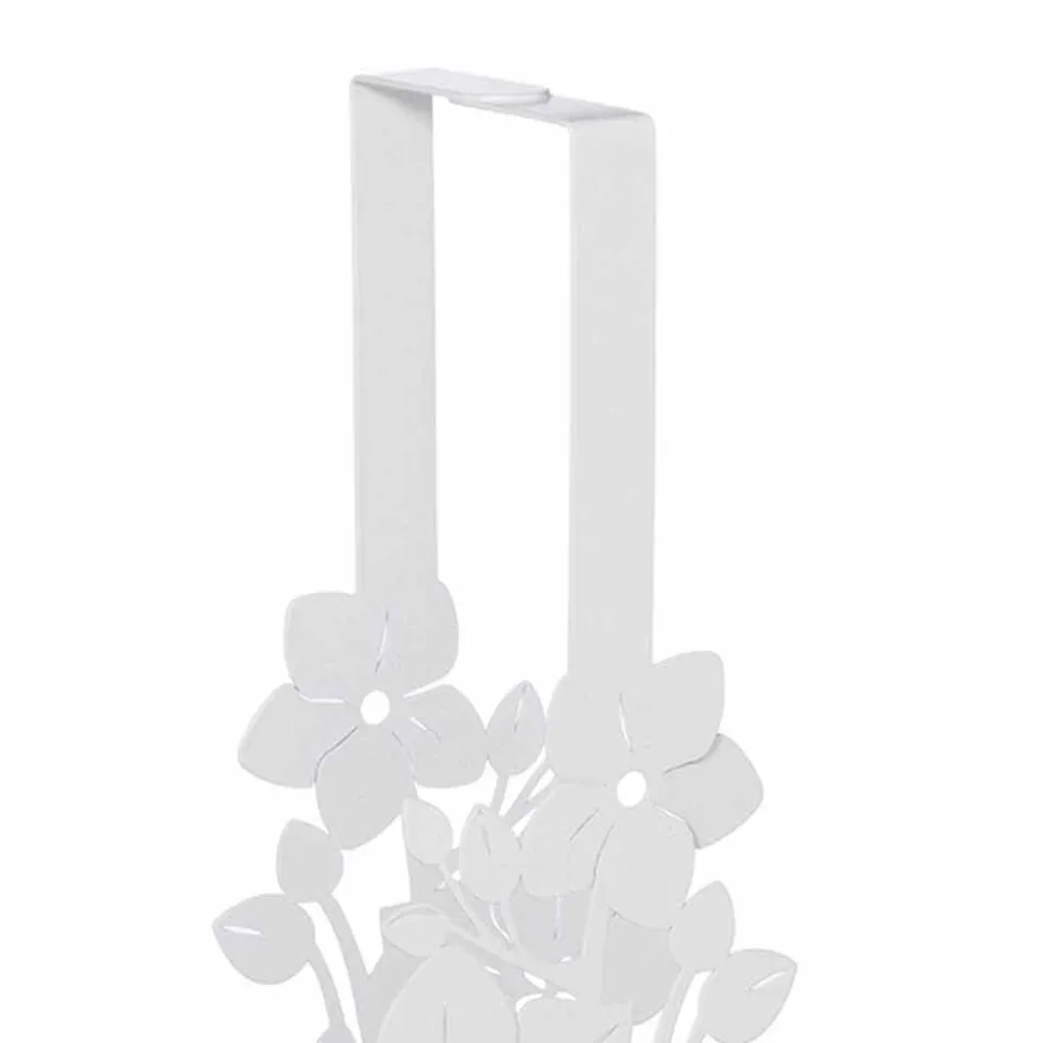 Modern Design Floral Iron Cup Holder Basket Made in Italy - Marken Viadurini