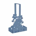 Modern Design Floral Iron Cup Holder Basket Made in Italy - Marken Viadurini