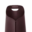 Internal leather pellet basket 15 Kg of Sapel design Viadurini