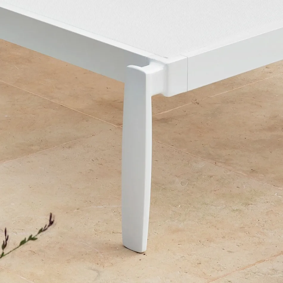 Garden Chaise Longue with or without High Quality Mattress - Filomenalet Viadurini