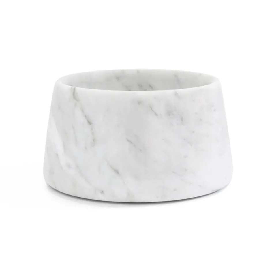 Marble Bowl for Dog/Cat Made in Italy - Komi Viadurini