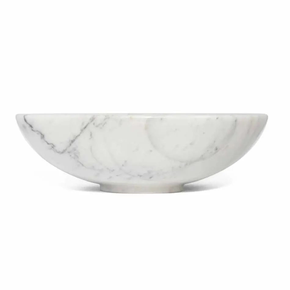 Fruit bowl in Portoro, Marquinia or Paonazzo marble Made in Italy - Fruit Viadurini