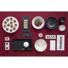 Fruit bowl in Portoro, Marquinia or Paonazzo marble Made in Italy - Fruit Viadurini