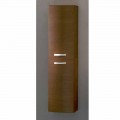 Gioia modern wall hung bathroom cabinet, 2 doors, made in Italy