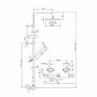 Shower Column with Ultrathin Steel Shower Head Made in Italy - Studio Viadurini