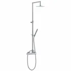 Brass Shower Column with Shower Head and ABS Shower Made in Italy - Padula Viadurini