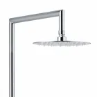 Modern Shower Column in Brass Chrome Finish Made in Italy - Gallo Viadurini