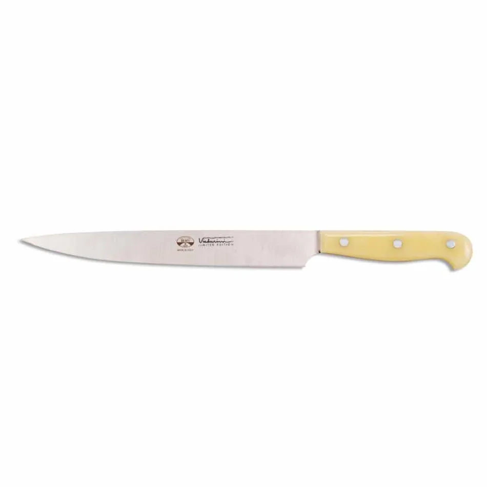 Berti Stainless Steel Salami Roast Knife Exclusive for Viadurini - Gracco Viadurini