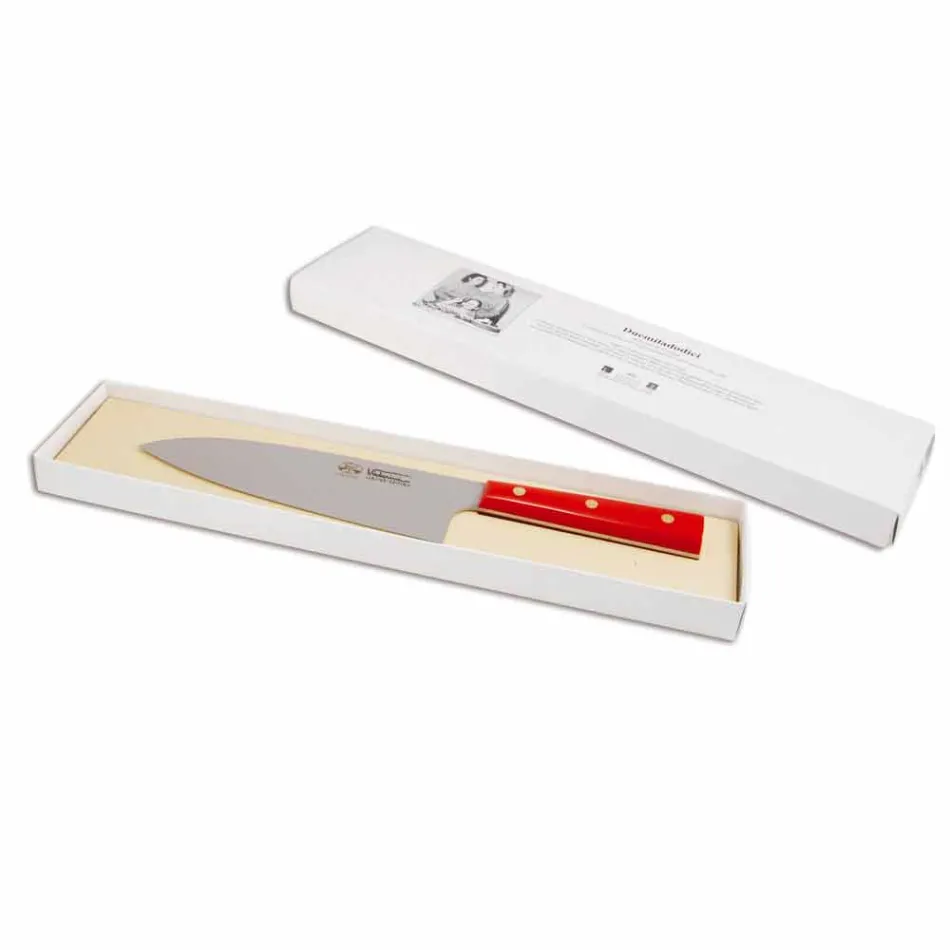 Berti Stainless Steel Santoku Meat Knife Exclusive for Viadurini - Bione Viadurini