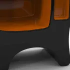 Design bedside in Adamantx® Catodico Made in Italy Viadurini