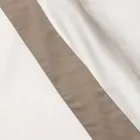 Double Duvet Cover Set in 100% Cotton and 10% Cotton Satin - Detail Viadurini