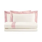 Double Duvet Cover Set in 100% Cotton and 10% Cotton Satin - Detail Viadurini
