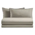 Complete Double Duvet Cover in Pure Garment-Dyed Cotton - Delicacy Viadurini