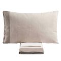 Double Bed Set in 90% Cotton and 10% Linen Made in Italy - Nestle