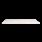 Composition 3 Bathroom Furniture in Gres and Washbasin in Vetrochina 3 Colors - Ramentina Viadurini