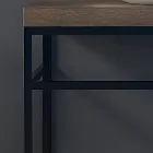 Composition 3 Bathroom Furniture in Metal, Wood and Ceramic Made in Italy - Cizco Viadurini