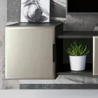 Modern Living Room Wall Composition in MDF Made in Italy - Linn Viadurini