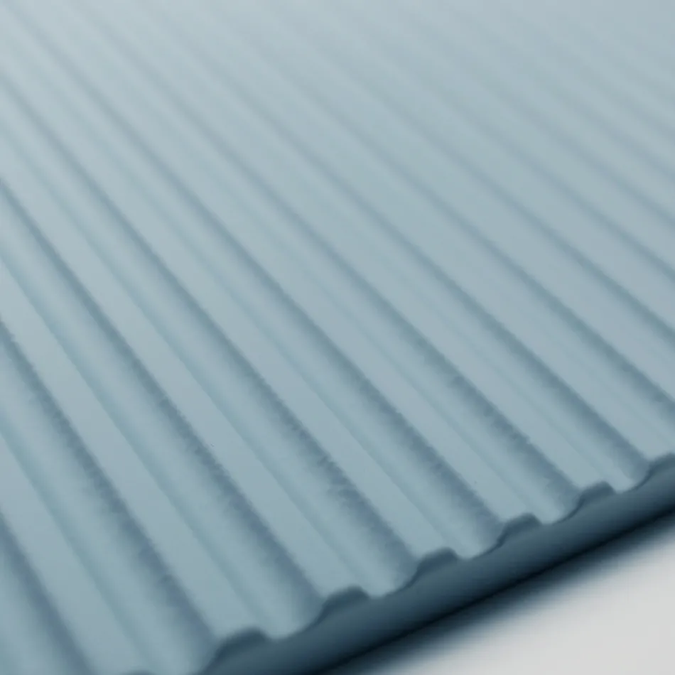 Tiffany Blue and Oak Bathroom Composition with Mirror Made in Italy - Ermes Viadurini