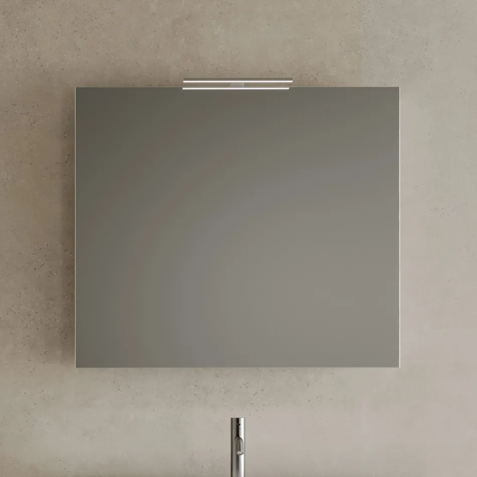 Bathroom Composition Including Base with 2 Drawers and 1 Oak Door - Titan Viadurini