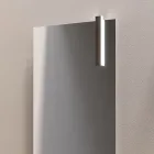 Bathroom Composition with 1 Drawer, 2 Oak Shelves, Sink and Mirror - Titan Viadurini