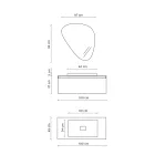 Bathroom Composition with Modern Mirror, Made in Italy Base and Washbasin - Dream Viadurini