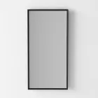 Bathroom Composition Ceramic Washbasin and Steel Base Made in Italy - Quadro Viadurini