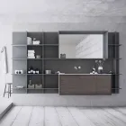 Suspended and Modern Bathroom Furniture Composition, Design Furniture - Callisi12 Viadurini