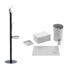 Modern Design Office Composition in Leather Made in Italy - Andrea Viadurini