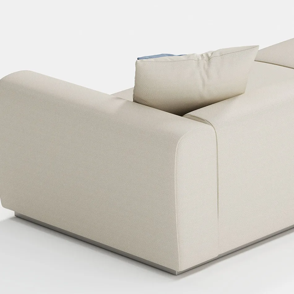 Composition of Garden Sofa in marine plywood Made in Italy - Bahias Viadurini