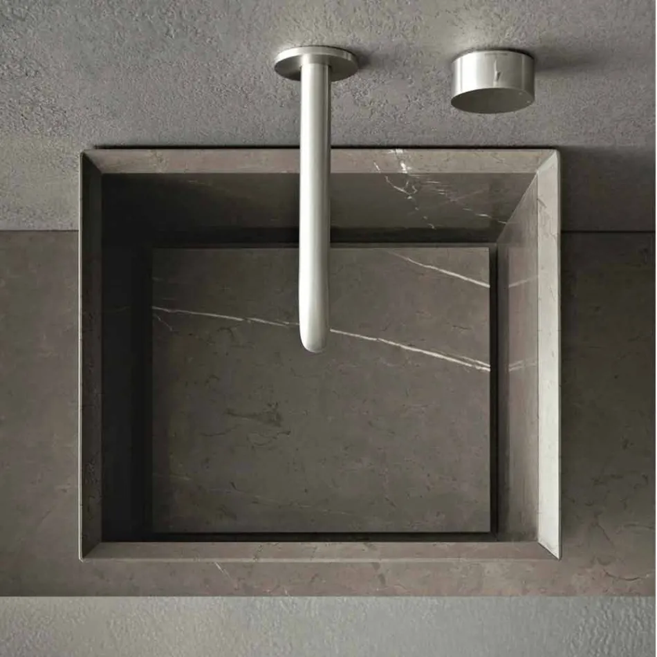 Modern Design Ground Bathroom Furniture Composition - Farart1 Viadurini