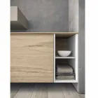 Modern and Suspended Bathroom Furniture Composition, Made in Italy Design - Callisi1 Viadurini