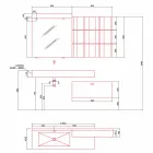 Composition for Suspended Bathroom and Modern Design Made in Italy - Farart9 Viadurini
