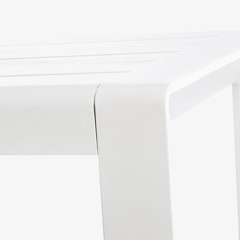 Outdoor Living Room Composition in Aluminum and Fabric, Homemotion - Francine Viadurini