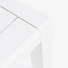 Outdoor Living Room Composition in Aluminum and Fabric, Homemotion - Francine Viadurini