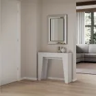 Extendable Console to 181 cm in Melamine Essence Made in Italy - Castello Viadurini
