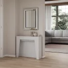 Extendable console to 211 cm in melamine in essence Made in Italy - Incantesimo Viadurini