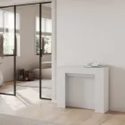 Extendable Console to 211 cm in Made in Italy Melamine Panels - Principessa Viadurini