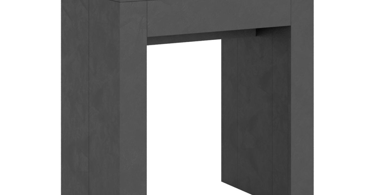 Console extendable to 299 cm with internal extensions